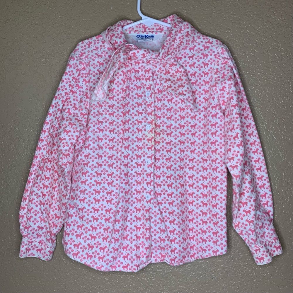 Vintage Oshkosh B’Gosh girls pajama top‎